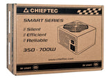 Chieftec Smart GPS-500A8 enhed til strømforsyning 500 W 20+4 pin ATX ATX Sort