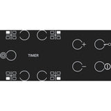 Whirlpool AKT 8130 BA Sort Indbygget Keramisk 4 zone(s)