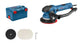 Bosch GET 75-150 Professional Excentersliber 7300 rpm 14600 OPM Sort, Blå 750 W