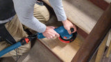 Bosch GET 75-150 Professional Excentersliber 7300 rpm 14600 OPM Sort, Blå 750 W