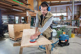 Bosch GET 75-150 Professional Excentersliber 7300 rpm 14600 OPM Sort, Blå 750 W