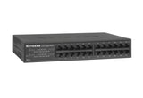 NETGEAR GS324 Ikke administreret Gigabit Ethernet (10/100/1000) Sort