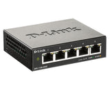 D-Link DGS-1100-05V2/E netværksswitch Administreret L2 Gigabit Ethernet (10/100/1000) Sort