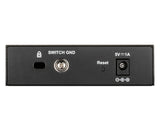 D-Link DGS-1100-05V2/E netværksswitch Administreret L2 Gigabit Ethernet (10/100/1000) Sort