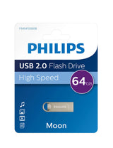 Philips Moon Edition 2.0 USB-nøgle 64 GB USB Type-A Sølv