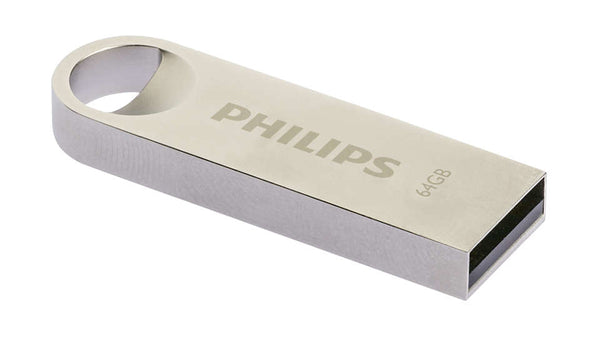 Philips Moon Edition 2.0 USB-nøgle 64 GB USB Type-A Sølv