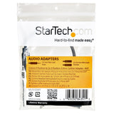 StarTech.com MUYHSMFF lyd-deler Sort