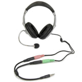 StarTech.com MUYHSMFF lyd-deler Sort