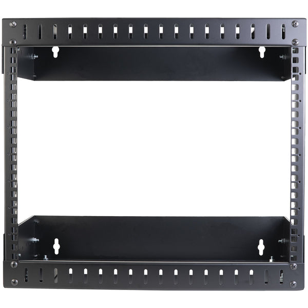 StarTech.com RK812WALLOA stativ 8U Vægmonteret stativ Sort