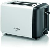 Bosch TAT3P421DE brødrister 2 skive(r) 970 W Sort, Hvid