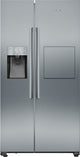 Siemens iQ500 KA93GAIEP side-by-side køle-fryseskab Fritstående 560 L Rustfrit stål