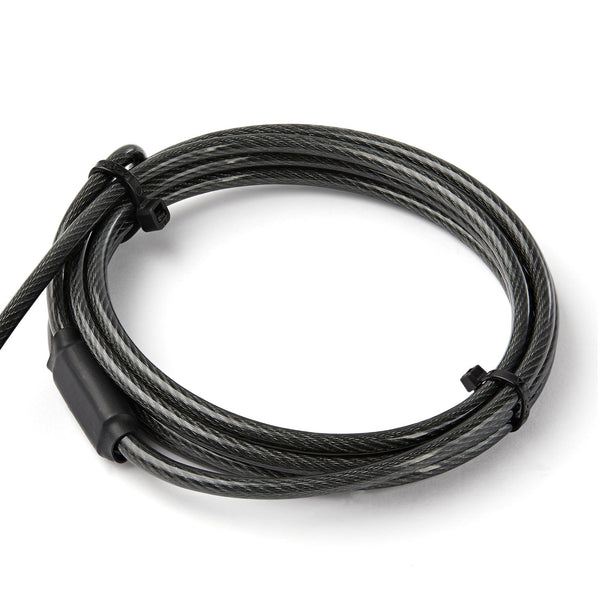 StarTech.com LTULOCKKEY kabellås Sort, Rustfrit stål 2 m