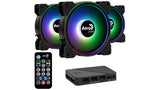 Aerocool Saturn 12F ARGB Pro Computerkabinet Ventilator 12 cm Sort