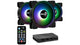 Aerocool Saturn 12F ARGB Pro Computerkabinet Ventilator 12 cm Sort