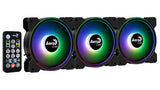 Aerocool Saturn 12F ARGB Pro Computerkabinet Ventilator 12 cm Sort