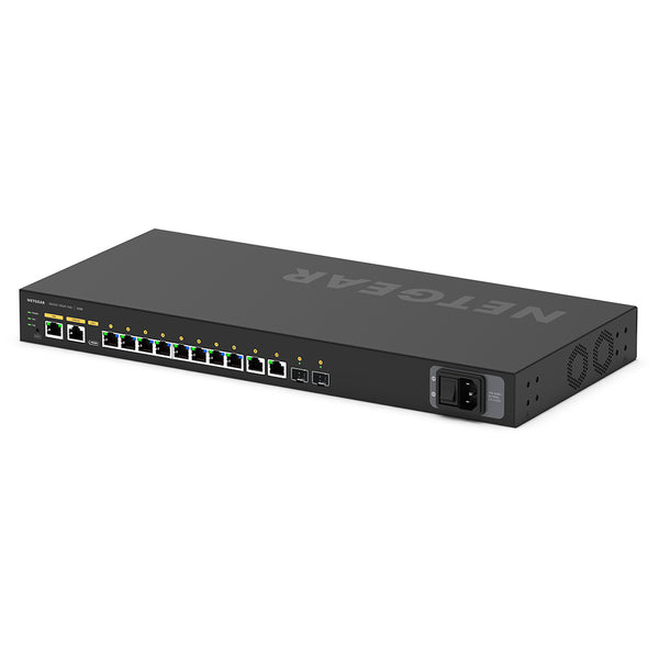 NETGEAR M4250-10G2F Administreret L2/L3 Gigabit Ethernet (10/100/1000) Strøm over Ethernet (PoE) 1U Sort