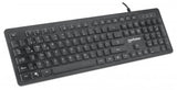 Manhattan 179485 tastatur Spil USB Sort