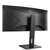 AOC P2 CU34P2A computerskærm 86,4 cm (34") 3440 x 1440 pixel Quad HD LED Sort