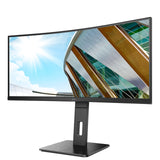 AOC P2 CU34P2A computerskærm 86,4 cm (34") 3440 x 1440 pixel Quad HD LED Sort