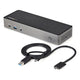 StarTech.com DK31C3HDPDUE dockingstation Ledningsført USB 3.2 Gen 2 (3.1 Gen 2) Type-C Sort, Grå