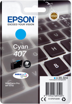 Epson WF-4745 blækpatron 1 stk Original Højt (XL) udbytte Blå