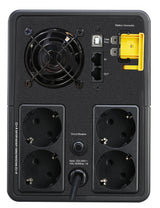 APC BX2200MI-GR UPS-enhed Interaktivt indgangsstik 2,2 kVA 1200 W 4 AC stikkontakt(er)