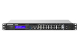 QNAP QGD-1602P Administreret L2 Gigabit Ethernet (10/100/1000) Strøm over Ethernet (PoE) 1U Sort, Grå
