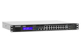QNAP QGD-1602P Administreret L2 Gigabit Ethernet (10/100/1000) Strøm over Ethernet (PoE) 1U Sort, Grå