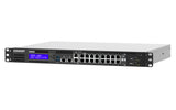 QNAP QGD-1602P Administreret L2 Gigabit Ethernet (10/100/1000) Strøm over Ethernet (PoE) 1U Sort, Grå