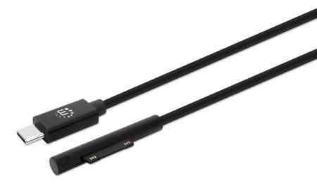 Manhattan 353632 USB-kabel 1,8 m USB C Surface Connect Sort