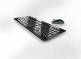 CHERRY DW 3000 tastatur Mus inkluderet Hjemme/kontor RF trådløst QWERTY UK engelsk Sort