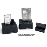 StarTech.com SAT2IDEADP kabel kønsskifter SATA 7-pin + SATA 15-pin IDE 40-pin + IDE 44-pin + LP4 Sort