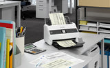 Epson DS-730N Skanner med papir-tilførsel 600 x 600 dpi A4 Sort, Grå