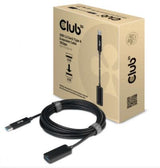 CLUB3D CAC-1411 USB-kabel USB 3.2 Gen 2 (3.1 Gen 2) 5 m USB A Sort