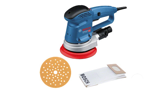 Bosch GEX 34-150 Professional Excentersliber 12000 rpm 24000 OPM Sort, Blå, Grå, Rød