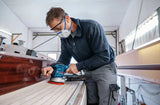 Bosch GEX 34-150 Professional Excentersliber 12000 rpm 24000 OPM Sort, Blå, Grå, Rød