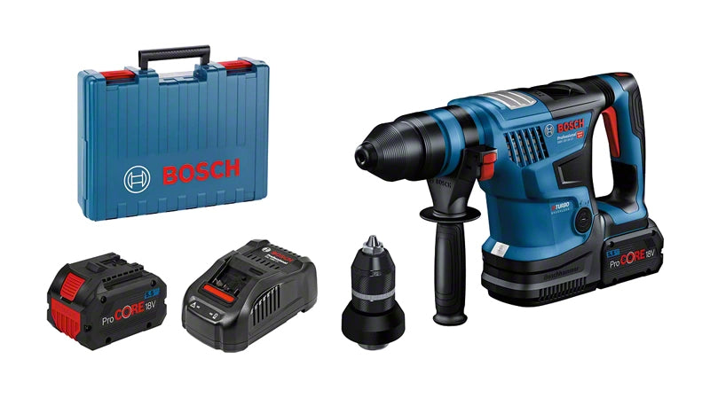 Bosch GBH 18V-34 CF Professional 500 rpm SDS-plus 4,9 kg Sort, Blå