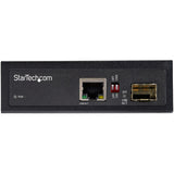 StarTech.com IMC1GSFP netværksomformer til medie 1000 Mbit/s Multitilstand, Enkeltilstand Sort