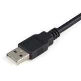 StarTech.com ICUSB2321F kabel kønsskifter DB-9 USB 2.0 A Sort