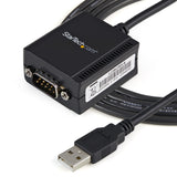 StarTech.com ICUSB2321F kabel kønsskifter DB-9 USB 2.0 A Sort