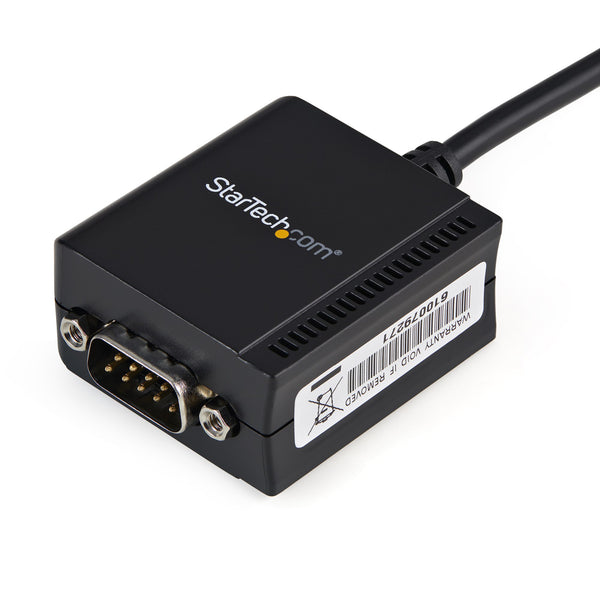 StarTech.com ICUSB2321F kabel kønsskifter DB-9 USB 2.0 A Sort
