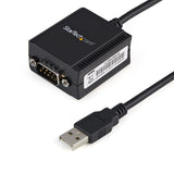 StarTech.com ICUSB2321F kabel kønsskifter DB-9 USB 2.0 A Sort