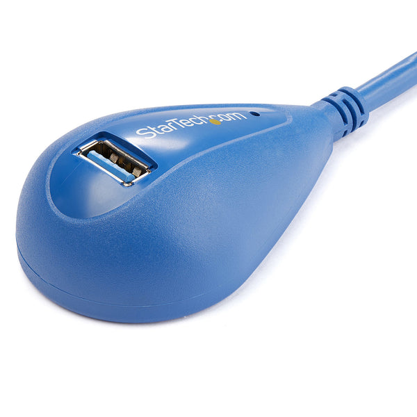 StarTech.com USB3SEXT5DSK USB-kabel USB 3.2 Gen 1 (3.1 Gen 1) 1,5 m USB A Blå