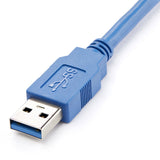 StarTech.com USB3SEXT5DSK USB-kabel USB 3.2 Gen 1 (3.1 Gen 1) 1,5 m USB A Blå
