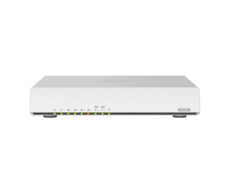 QNAP QHora-301W trådløs router 10 Gigabit Ethernet Dual-band (2,4 GHz / 5 GHz) Hvid