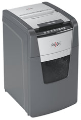 Rexel Optimum AutoFeed+ 130X papirmakulator Krydsmakulering 55 dB 22 cm Sort, Sølv