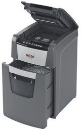 Rexel AutoFeed+ 130M papirmakulator Mikromakulering 55 dB Sort, Grå
