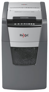 Rexel AutoFeed+ 130M papirmakulator Mikromakulering 55 dB Sort, Grå