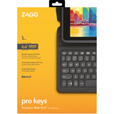 ZAGG Pro Keys Tysk Bluetooth Sort, Grå