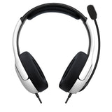 PDP LVL40 Headset Ledningsført Spil Hvid